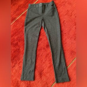Theory charcoal wool jersey skinny pants size 4